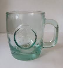 Green Authentic Recycled Glass Coffee