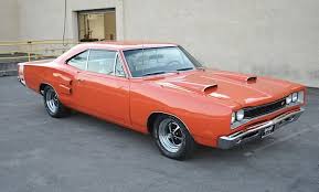 Orange 1969 Chrysler Dodge Coronet