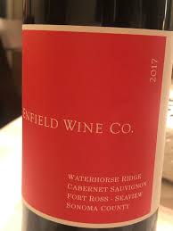 cabernet sauvignon waterhorse ridge