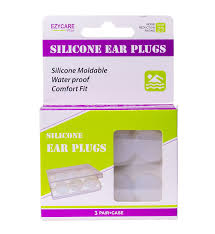 ezycare silicone ear plugs 3pairs