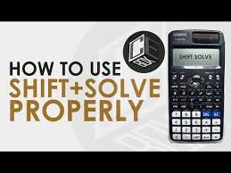 Shift Solve In Calculator Ph