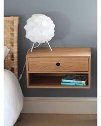 Bedroom Side Storage Wall Mounted Table