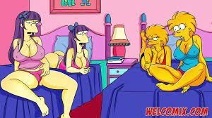 Hommer Fucking Hot Twins! The Simpsons, Simptoons Cartoons - XNXX.COM