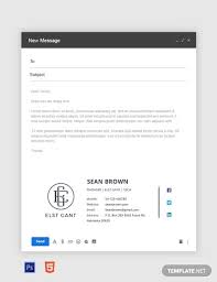 Now your personal signature will appear at the end of every email you send. 19 Outlook Email Signature Templates Samples Examples Formats Free Premium Templates
