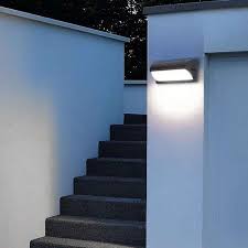 led outdoor wall light motion