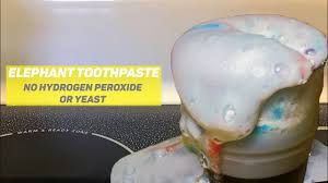 elephant toothpaste no hydrogen