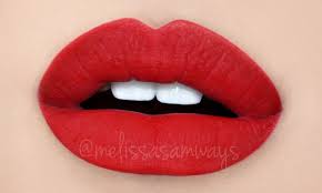 perfect red lips tutorial melissa
