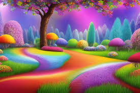 fantasy nature wallpaper graphic by