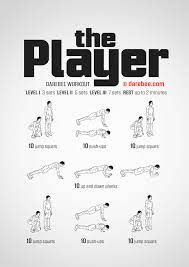 the player workout