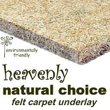 natural choice felt carpet underlay