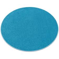 carpet round eton turquoise blue round