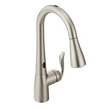 high arc pulldown kitchen faucet