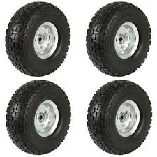 solid rubber replacement tire wheels