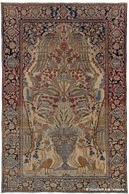 antique persian mohtasham kashan rugs
