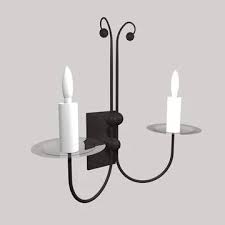 3d Model Gothic Wall Lamp 9 Buy Now