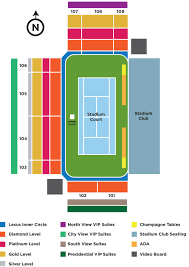 Us Open Tennis Virtual Seating Chart Us Open Tennis Tickets