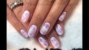 cnd sac watercolour pastel nails