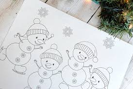 The spruce / wenjia tang take a break and have some fun with this collection of free, printable co. Free Printable Christmas Coloring Pages Crazy Little Projects