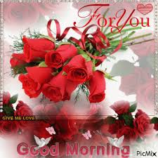 gif good morning for you rose