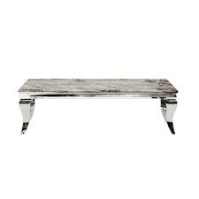 Louis Marble Top Coffee Table With