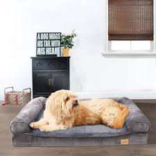 Traditional Large Dog Bed Pet Cuddler