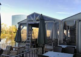 Winter With An Outdoor Patio Enclosure