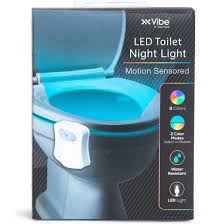 led motion sensored toilet night light