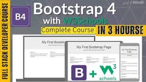 w3s bootstrap 4 tutorial in urdu