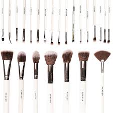 professional makeup brush set with roll