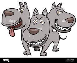 Vector illustration cerberus cartoon hi-res stock photography and images -  Alamy