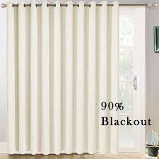 Blackout Curtain Panel Solid Heavy Duty