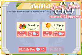 Samis Stories Candy Oven Parts Requirements Bs