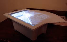 Cheap Light Box For Tracing How To Make A Light Box Drawing On Cut Out Keep