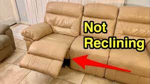 how to fix reclining chair or sofa