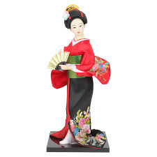 anese style geisha figurine kimono