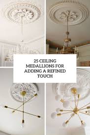25 ceiling medallions for adding a