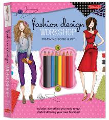 Fashion Design Workshop Drawing Book Kit Includes