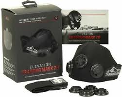 Details About Elevation Training Mask 2 0 Blackout Edition All Sizes Increase Lung Strength