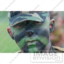 picture of a solr with face paint
