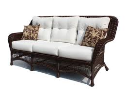 outdoor wicker sofa princeton shown