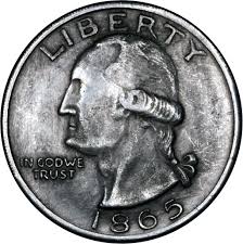 1865 Fake Usa Silver 1 One Dollar Obverse One Dollar