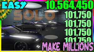 Also has guides for premium races. The Easiest Solo Money Glitch In Gta Online 1 43 Make Millions In Minutes Gta Online Gta Online