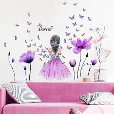 Tulip Flower Wall Decals Colorful