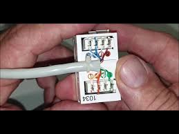 Wire A Rj45 Socket For Home Networking