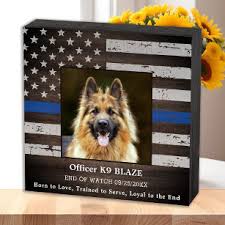 best police k9 memorial gift ideas zazzle