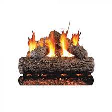 Real Fyre Golden Oak Logs With G4 Ember