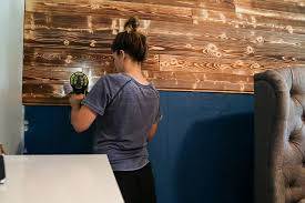 Diy Charred Wood Accent Wall For Your