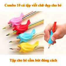 Combo 10 cá tập viết chữ đẹp, giúp bé cầm bút đúng cách - Dụng cụ học tập  cho bé