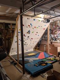 Building A Garage Climbing Wall Questions
