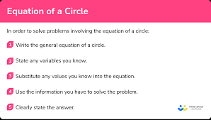 Equation Of A Circle Gcse Maths